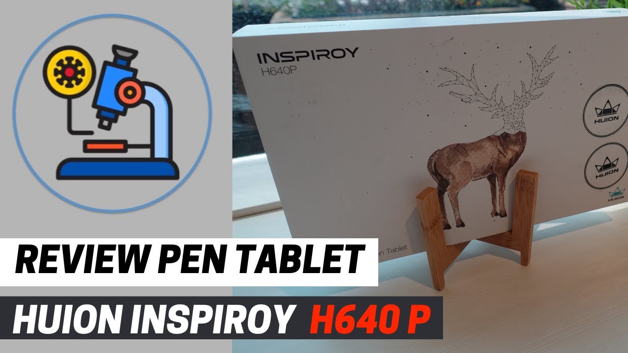 Review Pen tablet Huion Inspiroy H640P. Review oleh Guru untuk Guru.